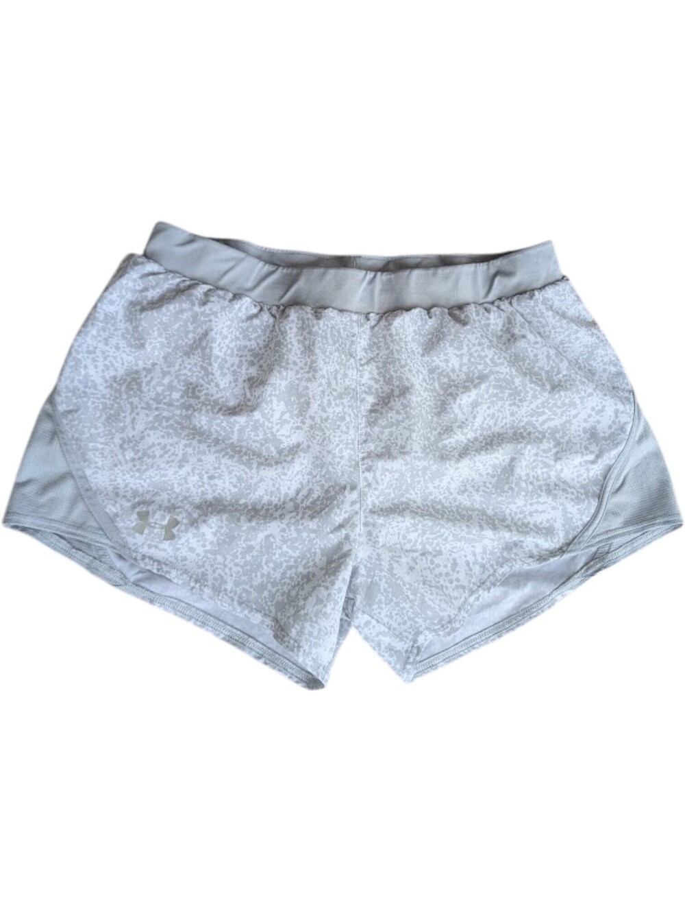 Under Armour M HeatGear Loose Athletic Shorts Gray 14x3.5 Inseam Performance